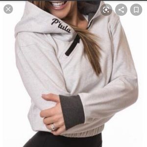 P'tula Jordan Hoodie in WHITE/BLACK